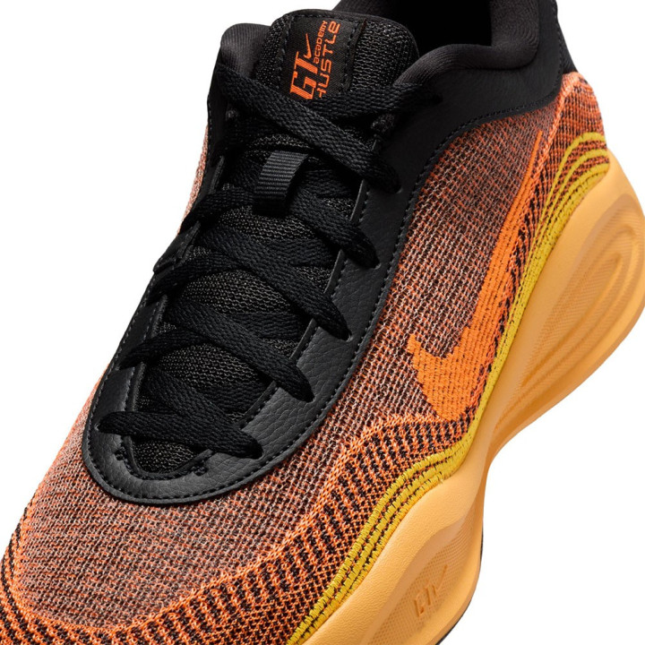 Nike G.T. Hustle Academy Nero Arancio - Scarpe Basket Uomo