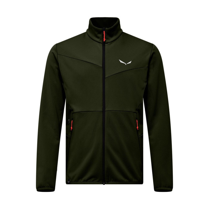 Salewa Fleece Puez Cammino Dark Olive Uomo