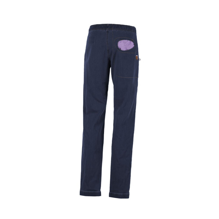 E9 Pantaloni Arrampicata Onda Denim Blu Donna