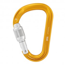 Moschettone Arrampicata Ghiera Attache giallo
