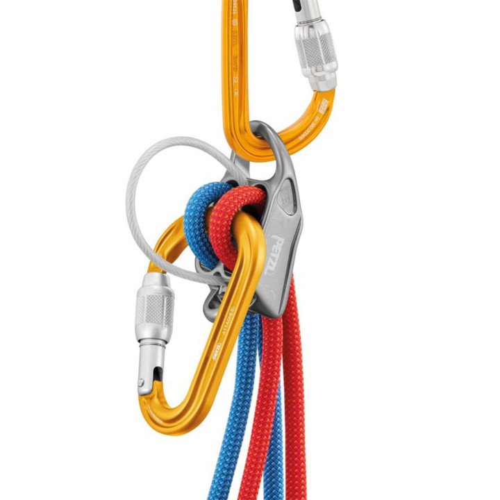 Petzl Moschettone Arrampicata Ghiera Attache Giallo
