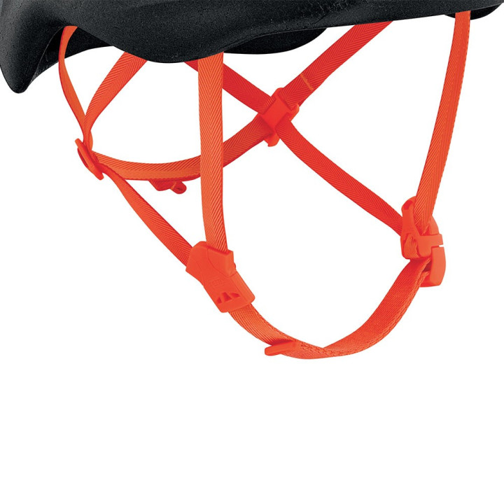 Petzl Casco Arrampicata Sirocco Nero Arancio