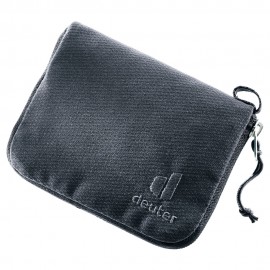 Portafoglio Zip nero