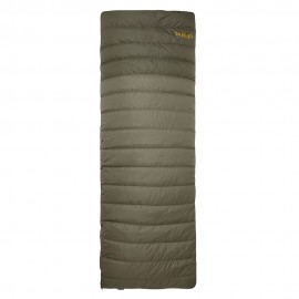 Rab Sacco A Pelo Outpost 300 Right Zip Light Verde