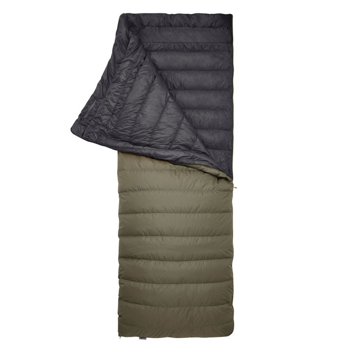 Rab Sacco A Pelo Outpost 300 Right Zip Light Khaki Stone