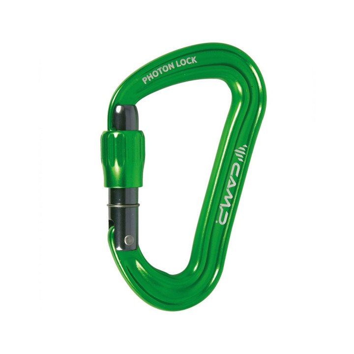 Camp Moschettoni Arrampicata Photon Lock Verde