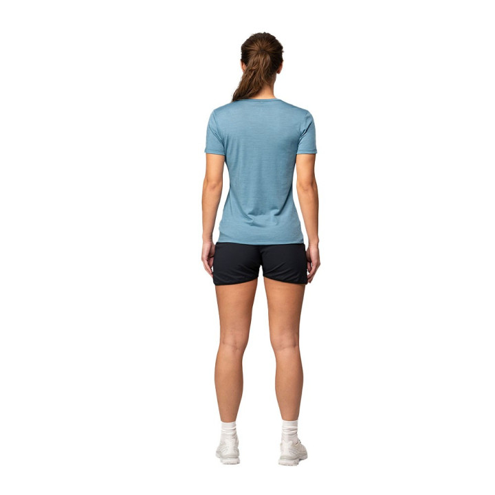 Devold T-Shirt Active Merino 130 Skyblu Donna