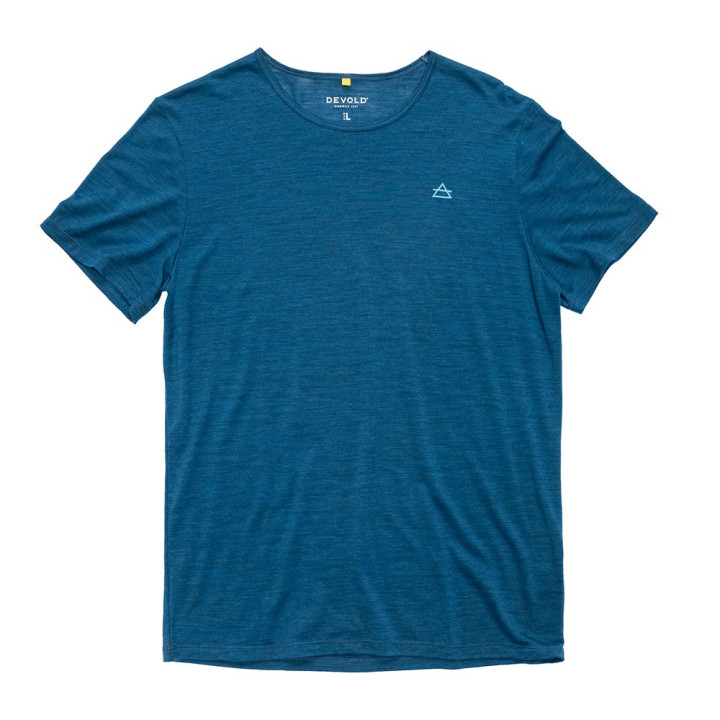 Devold T-Shirt Active Merino 130 Skydiver Dark Uomo
