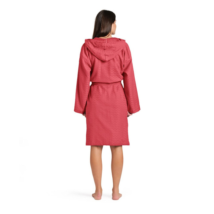 Arena Accappatoio New Monogram Rosso Bianco Donna