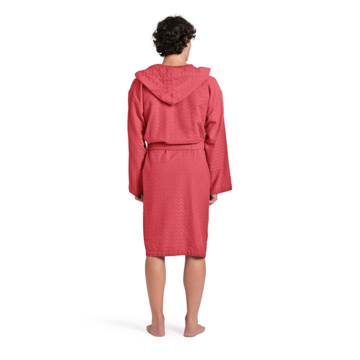 Arena Accappatoio New Monogram Rosso Bianco Donna