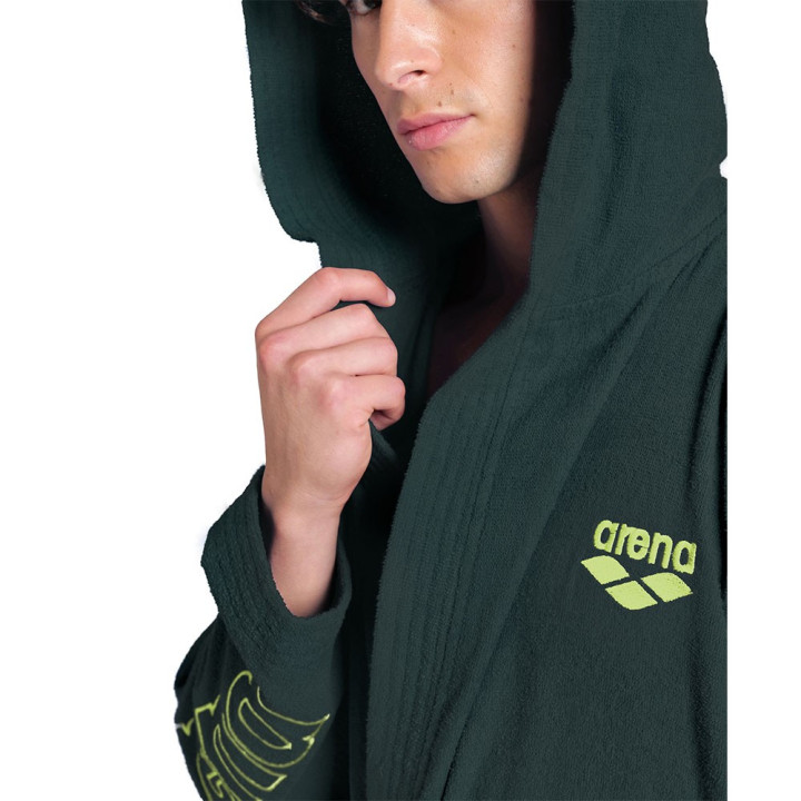 Arena Accappatoio Zeppelin Light New Verde Lime Uomo