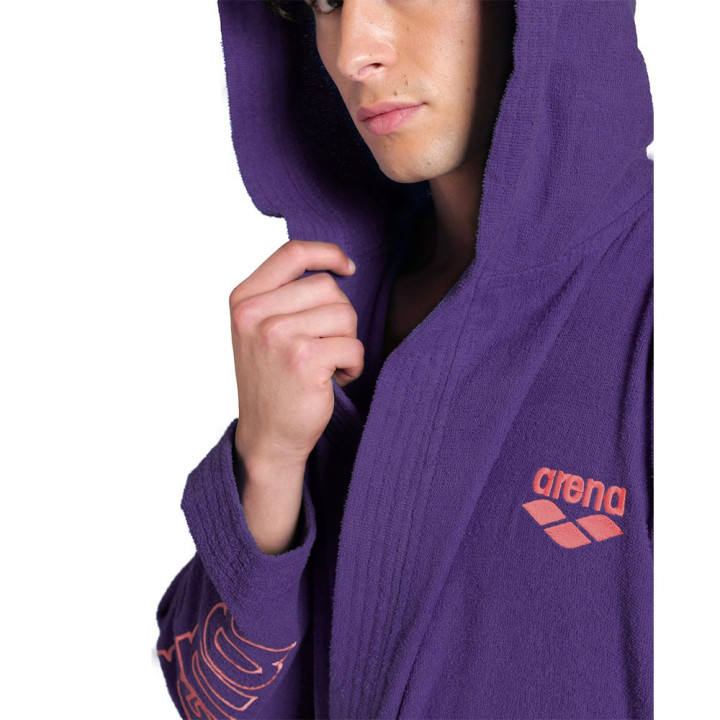 Arena Accappatoio Zeppelin Light New Viola Fucsia Donna