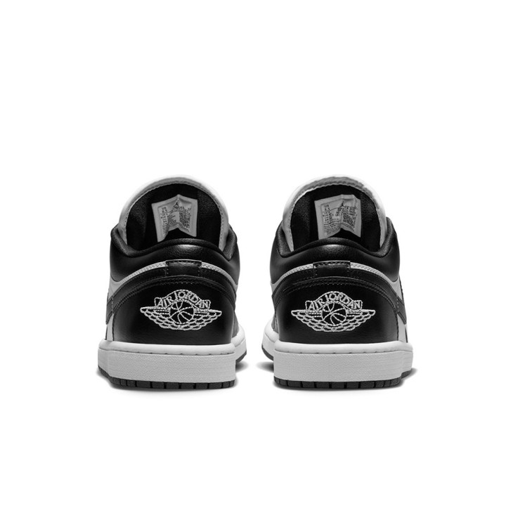 Nike Air Jordan 1 Low Nero Bianco - Sneakers Donna