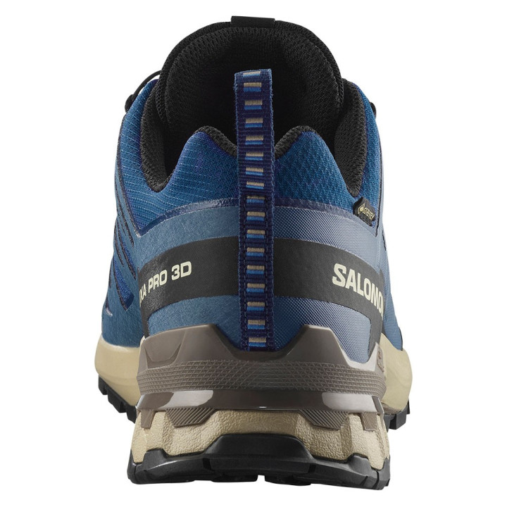 Salomon Xa Pro 3D V9 Gtx Poseidon Bianco Pepper Falcon - Scarpe Trekking Uomo