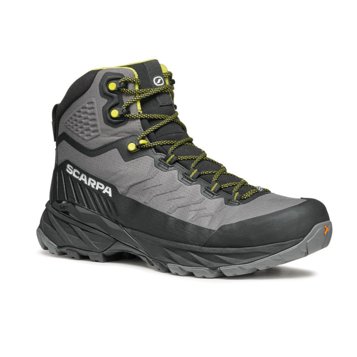 Scarpa Rush Trk Lt Gtx Gray Lime - Pedule Trekking Uomo