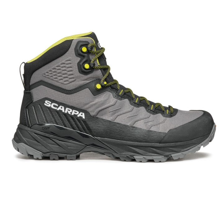 Scarpa Rush Trk Lt Gtx Gray Lime - Pedule Trekking Uomo