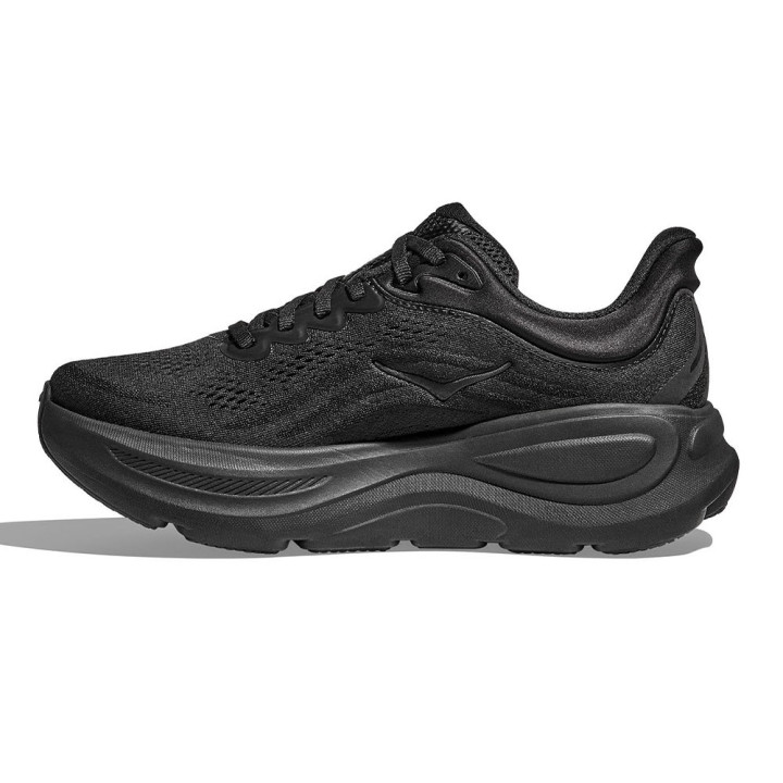 Hoka Bondi 9 Grigio Galactic Grigio Stellar - Scarpe running Donna