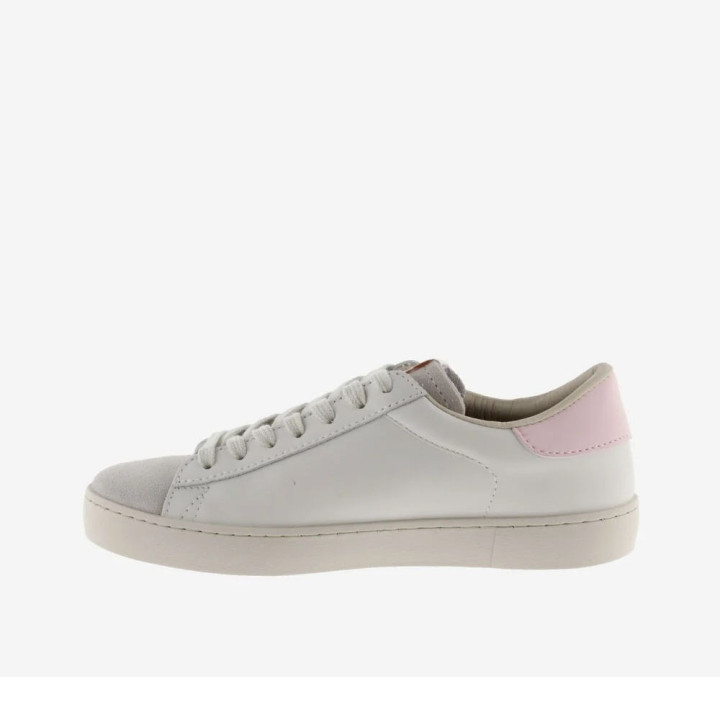 Victoria Berlin Piel &Serraje Bianco Rosa - Sneakers Donna
