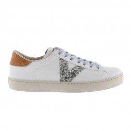 Berlin Piel & Glit bianco marrone argento
