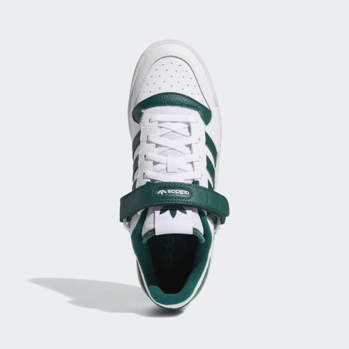 ADIDAS Forum Low Bianco Verde - Sneakers Uomo