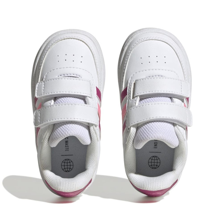 ADIDAS Breaknet 2.0 Cf I Td Bianco Rosa - Sneakers Bambina