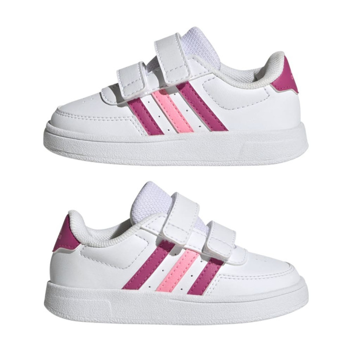ADIDAS Breaknet 2.0 Cf I Td Bianco Rosa - Sneakers Bambina