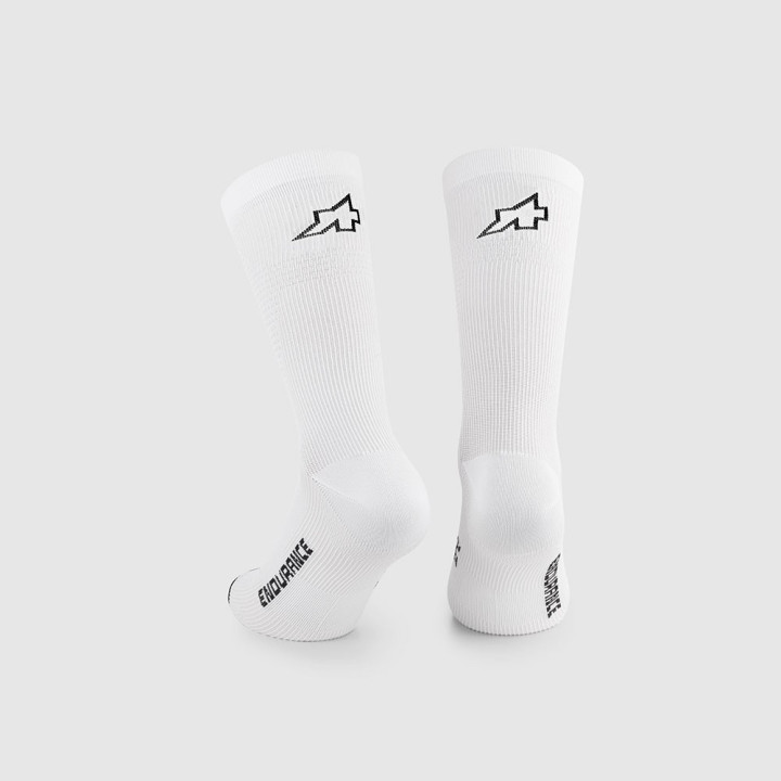 Assos Calze Ciclismo Endurance S11 Holy Bianco Uomo