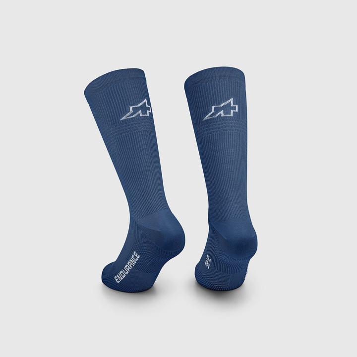 Assos Calze Ciclismo Endurance S11 Stone Blue Uomo