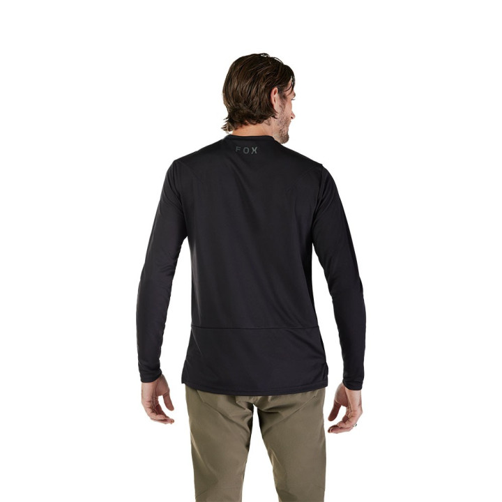 Fox Maglia Mtb Ranger Ls Fox Head Nero Uomo