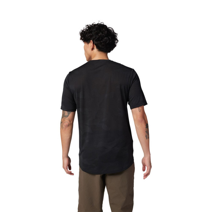Fox T-Shirt Mtb Ranger Tru Dri Ss Nero Uomo