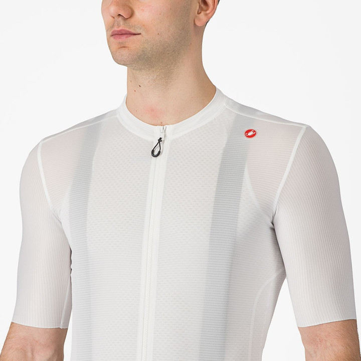 Castelli Maglia Ciclismo Espresso Ivory Dark Gray Uomo