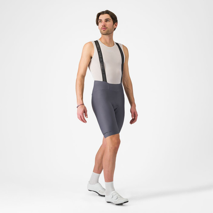 Castelli Salopette Ciclismo Espresso Smoky Gray Uomo