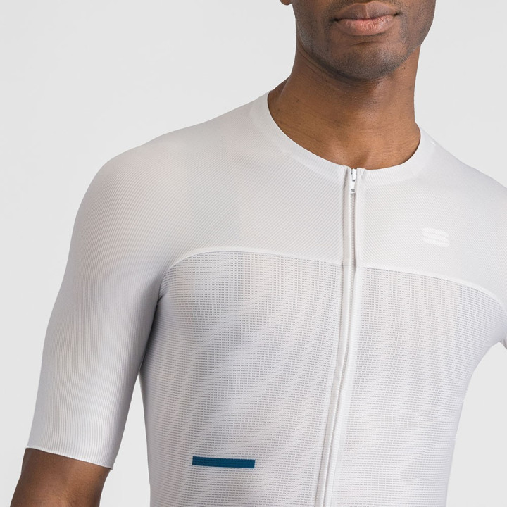 Sportful Maglia Ciclismo Light Stone Grigio Bianco Uomo