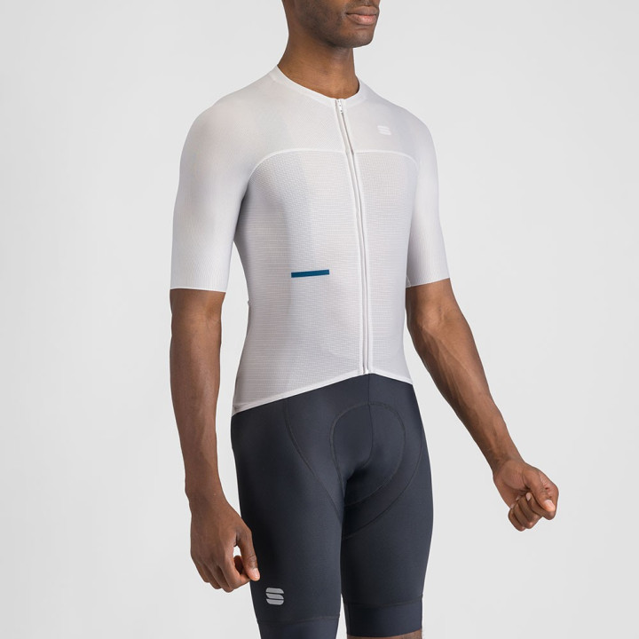 Sportful Maglia Ciclismo Light Stone Grigio Bianco Uomo