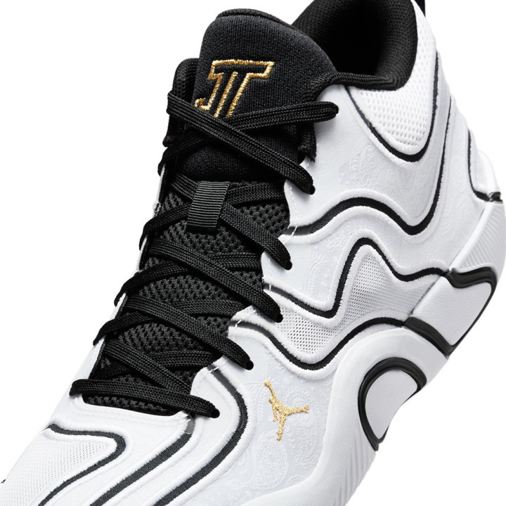 Nike Jordan Tatum 3 Bianco Oro Nero - Scarpe Basket Uomo
