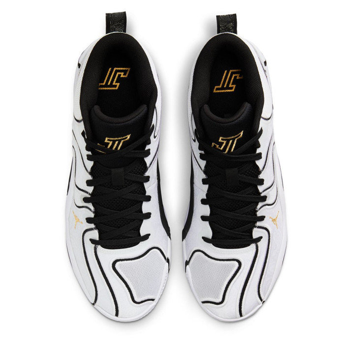 Nike Jordan Tatum 3 Bianco Oro Nero - Scarpe Basket Uomo