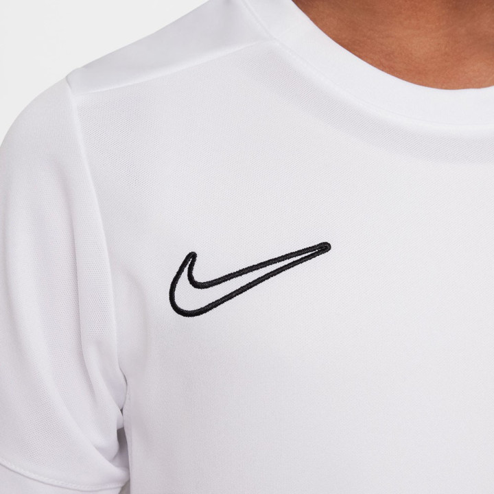 Nike Maglia Maniche Corte Academy25 Bianco Nero Bambino