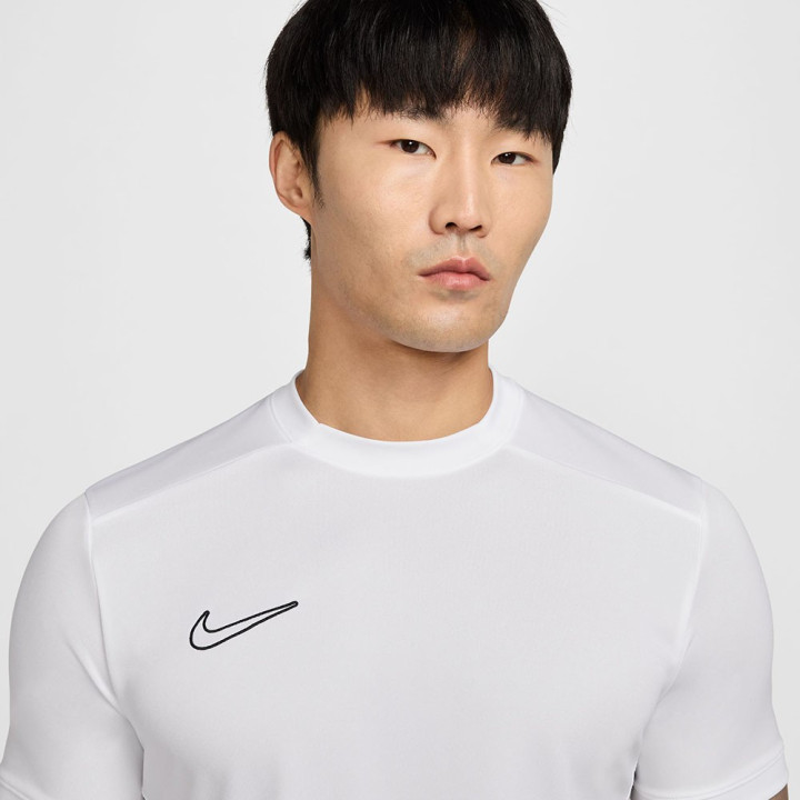 Nike Maglia Maniche Corte Academy25 Bianco Nero Uomo