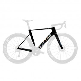 Ostro 2.0 Vam Disc Gloss Raw Carbon Chrome - Telaio Bici Da Corsa