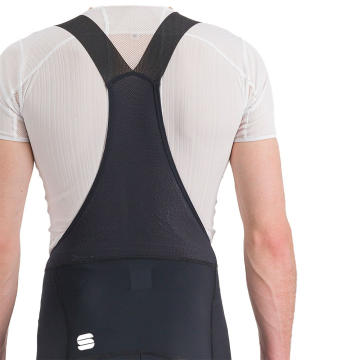 Sportful Salopette Ciclismo Classic Nero Chili Red Uomo