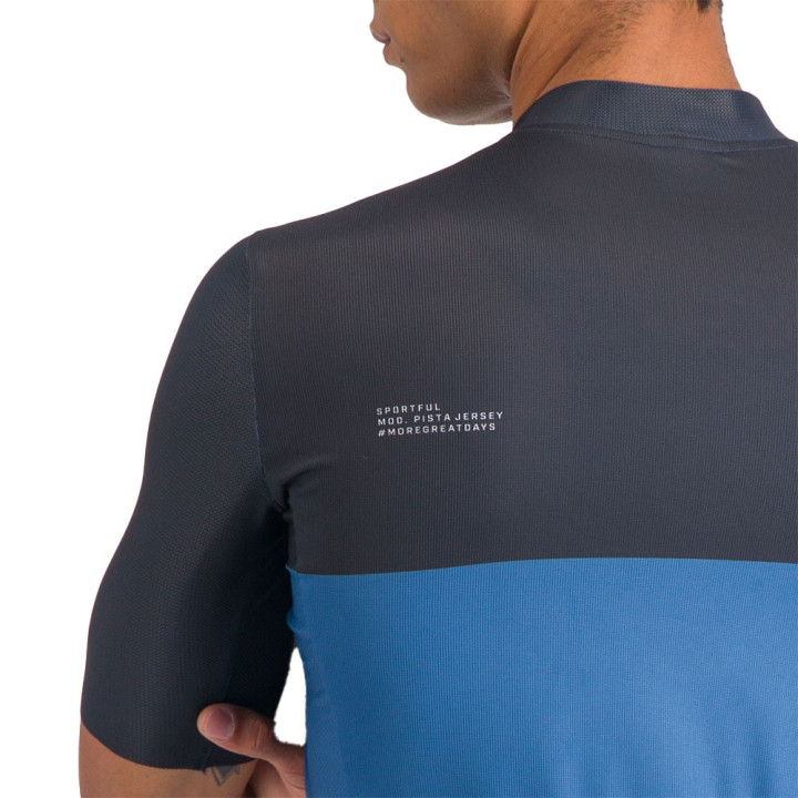 Sportful Maglia Ciclismo Pista Galaxy Blue Blue Jeans Uomo