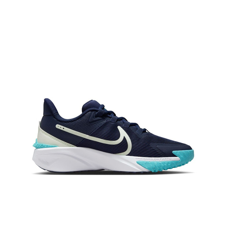 Nike Jr Star Runner 4 Gs Blu Giallo - Scarpe Da Ginnastica Bambino