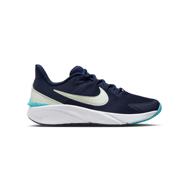 Nike Jr Star Runner 4 Gs Blu Giallo - Scarpe Da Ginnastica Bambino