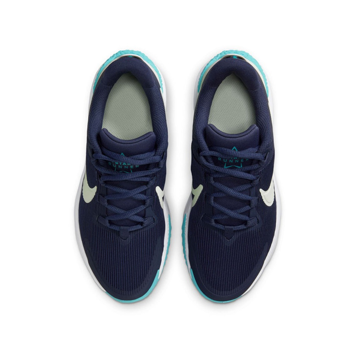 Nike Jr Star Runner 4 Gs Blu Giallo - Scarpe Da Ginnastica Bambino