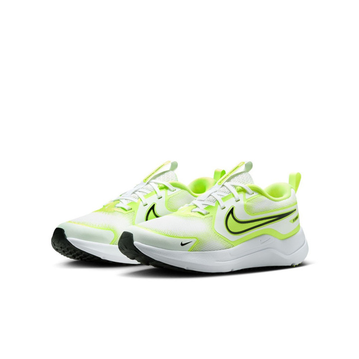 Nike Jr Cosmic Runner Gs Bianco Giallo - Scarpe Da Ginnastica Bambino