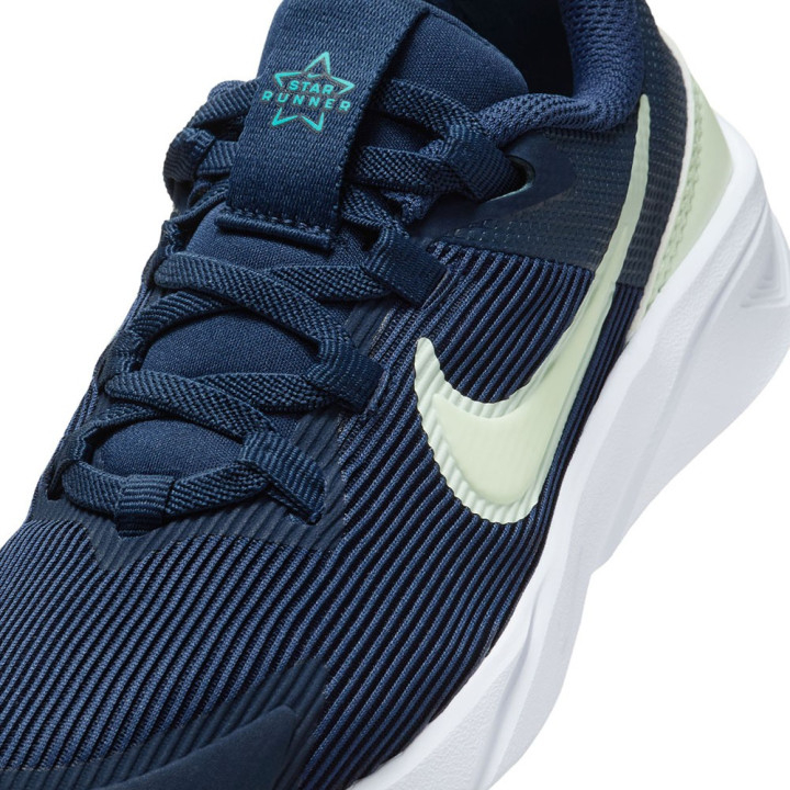 Nike Jr Star Runner 4 Ps Blu Giallo - Scarpe Da Ginnastica Bambino