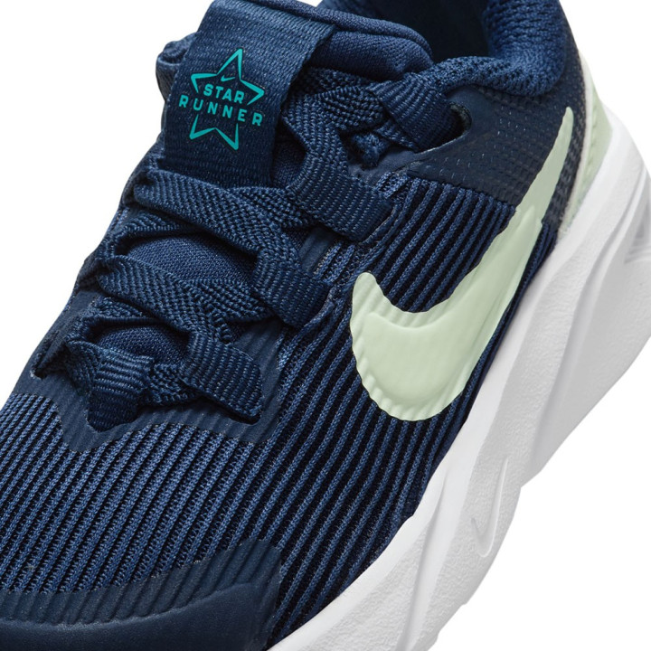 Nike Jr Star Runner 4 Td Blu Giallo - Scarpe Da Ginnastica Bambino