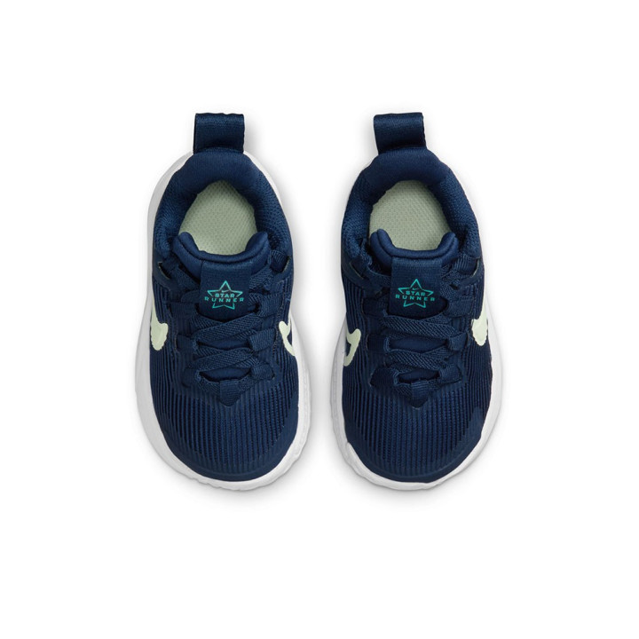 Nike Jr Star Runner 4 Td Blu Giallo - Scarpe Da Ginnastica Bambino