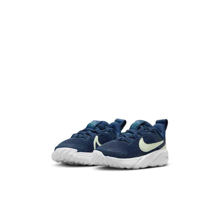 Nike Jr Star Runner 4 Td Blu Giallo - Scarpe Da Ginnastica Bambino