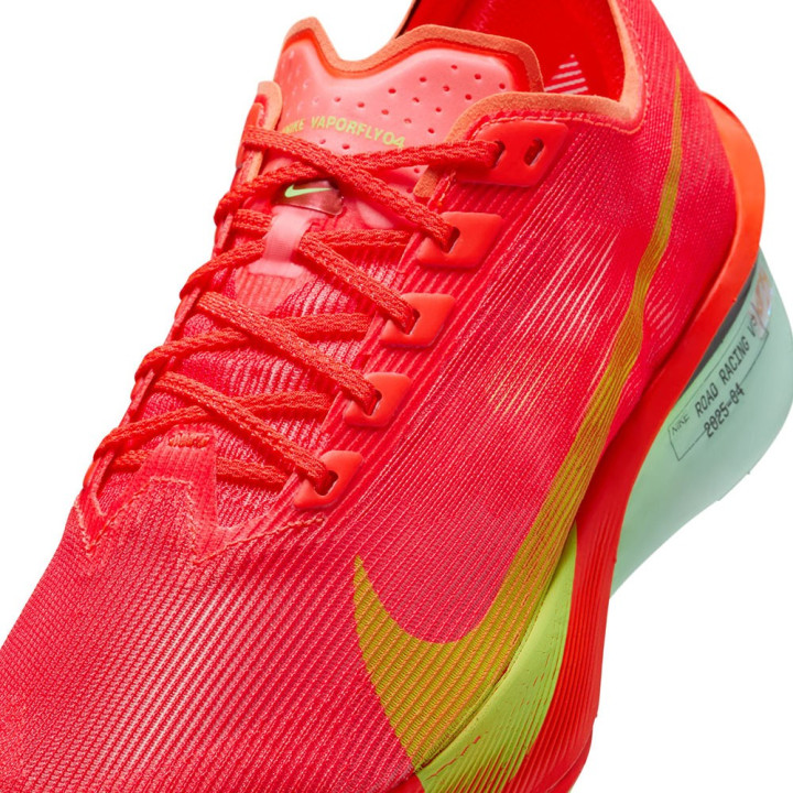 Nike Zoomx Vaporfly Next% 4 Bright Crimson Lime  - Scarpe Running Donna